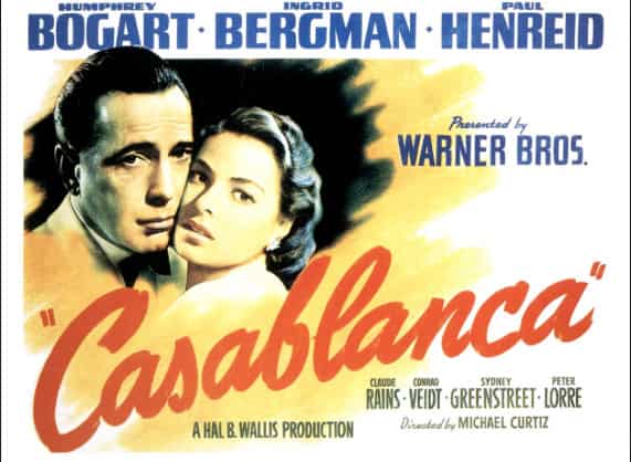 Casablanca poster