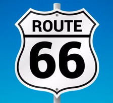 route 66 sign